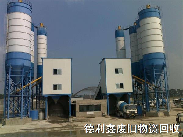 北京攪拌站整體回收，商砼拆除回收，水泥攪拌站回收